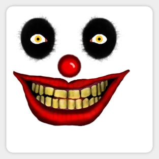 Clown Sticker